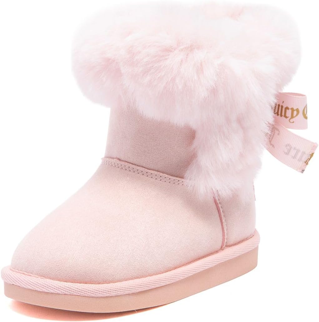 Juicy Couture Girls Winter Boots for Warm Insulated Comfort