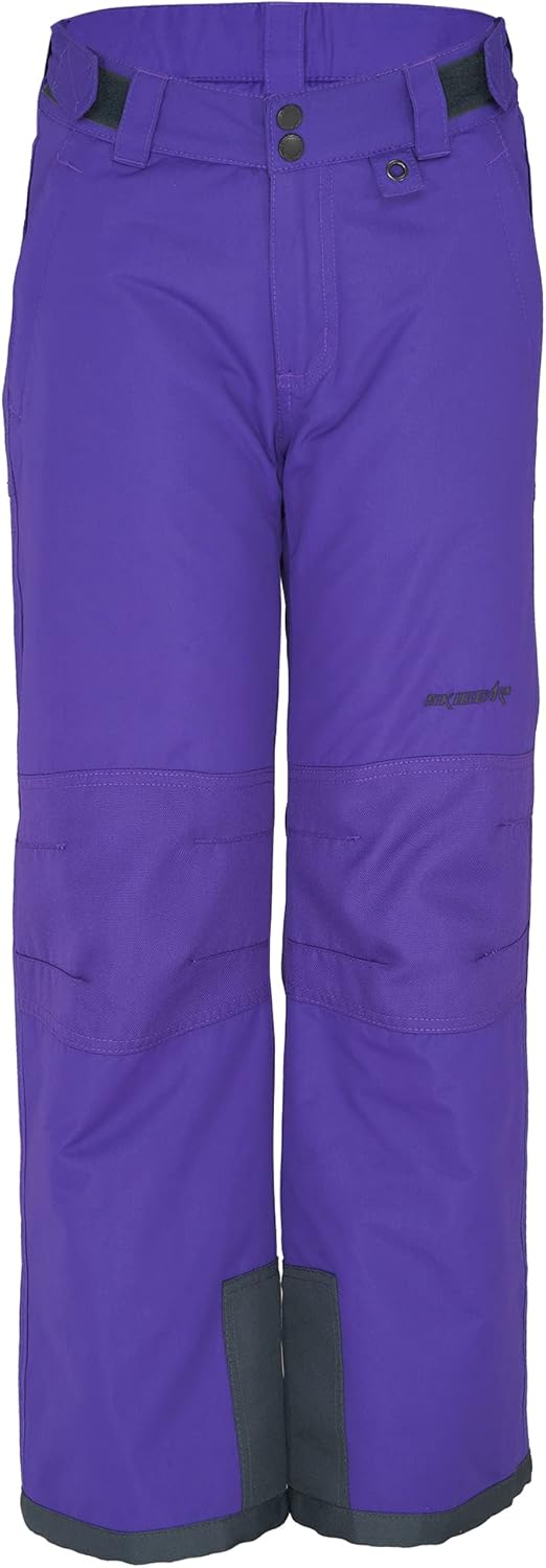 SkiGear Unisex Child Snow Pants - Reinforced Knees Seat!