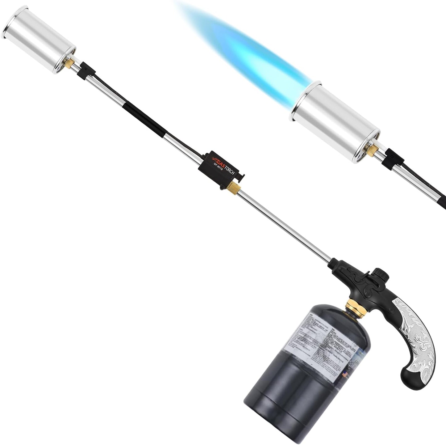 High Output Propane Torch Burner for Weeding and More