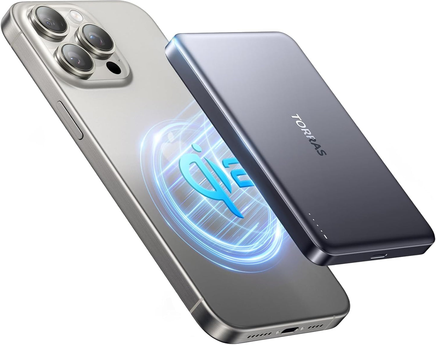 TORRAS MiniMag Qi2 10,000mAh: Ultra-Fast iPhone Charging!