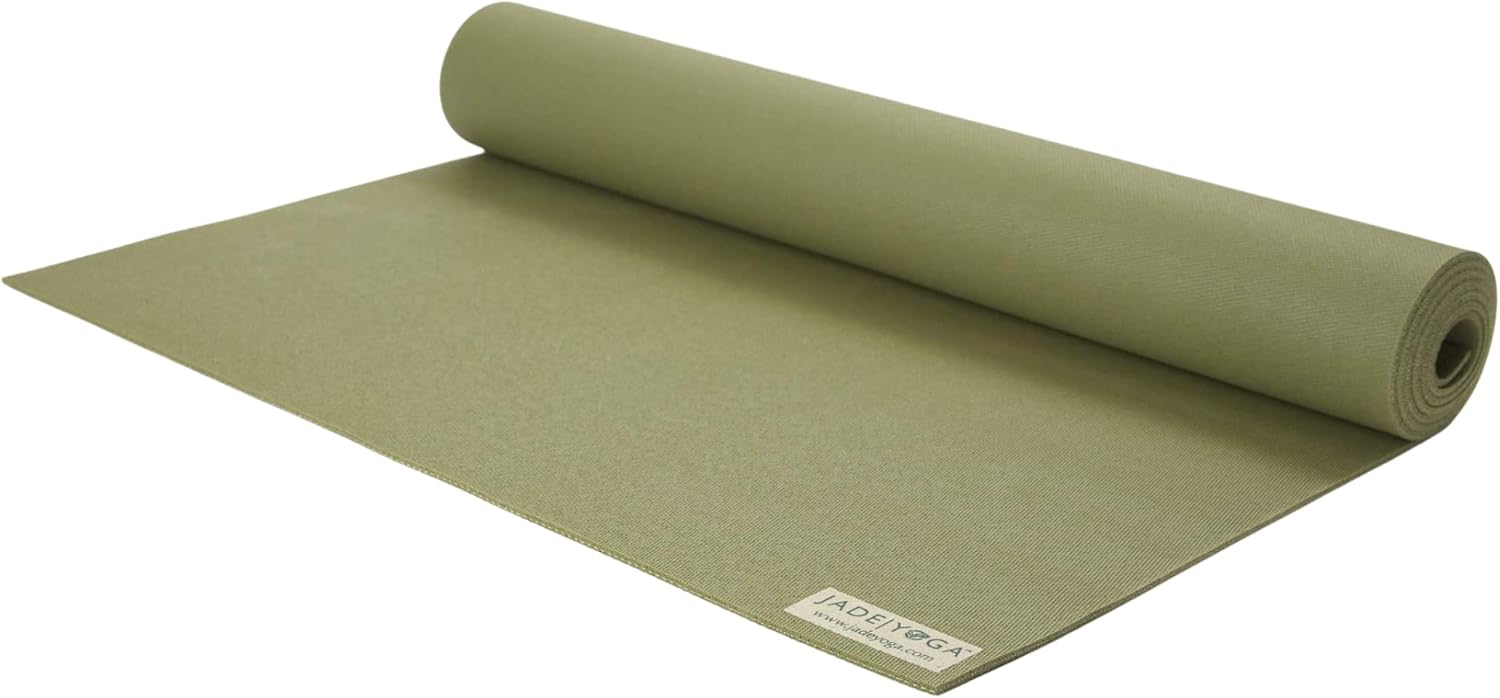 Jade Harmony Yoga Mat - Durable Non-Slip Natural Rubber Mat