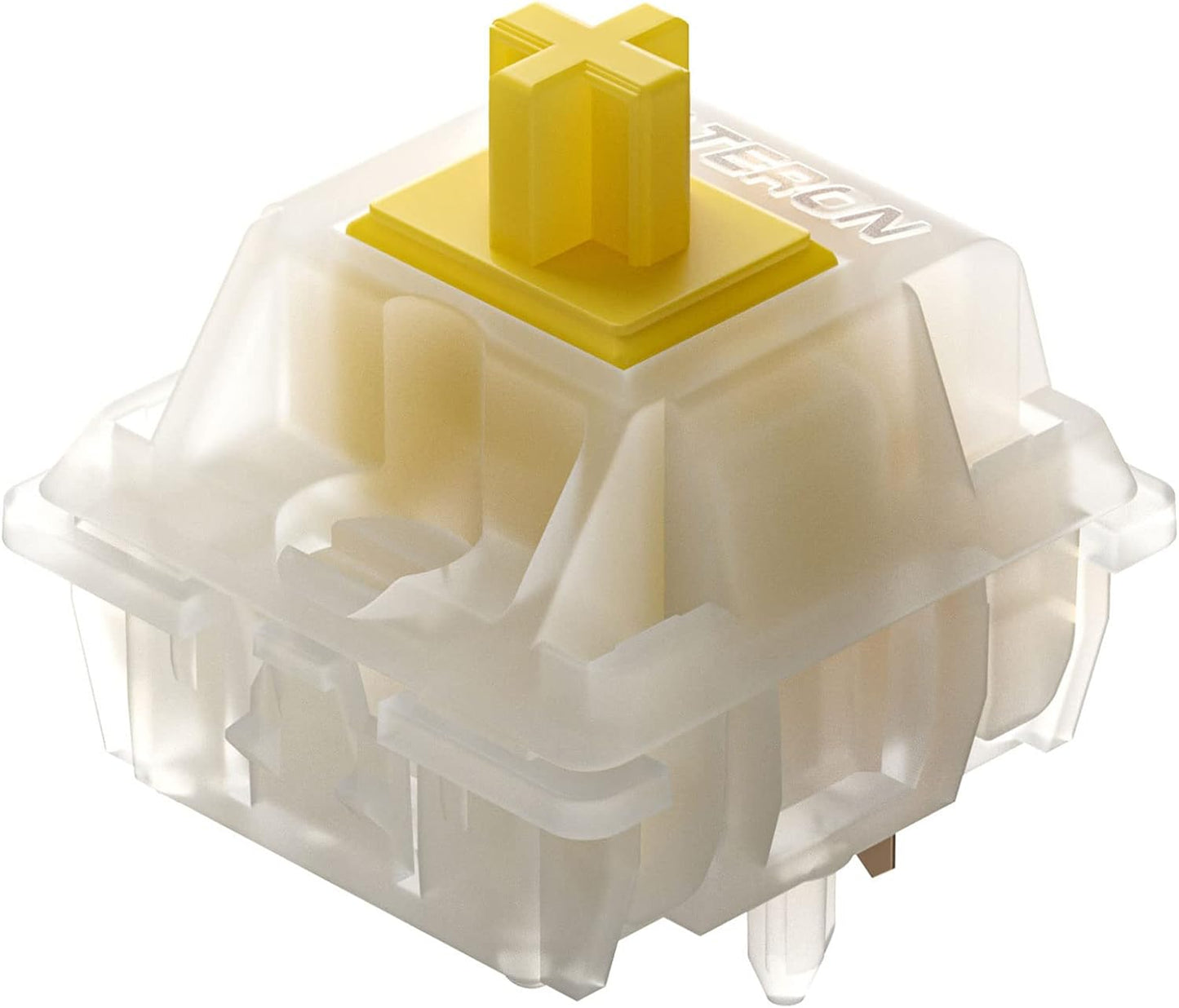 Gateron Milky Yellow Pro Switches for MX Mechanical Keyboards