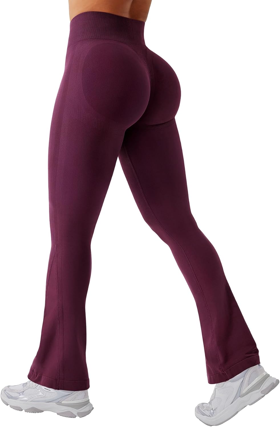 YEOREO Mini Flare Leggings for Women with Butt Lifting Design
