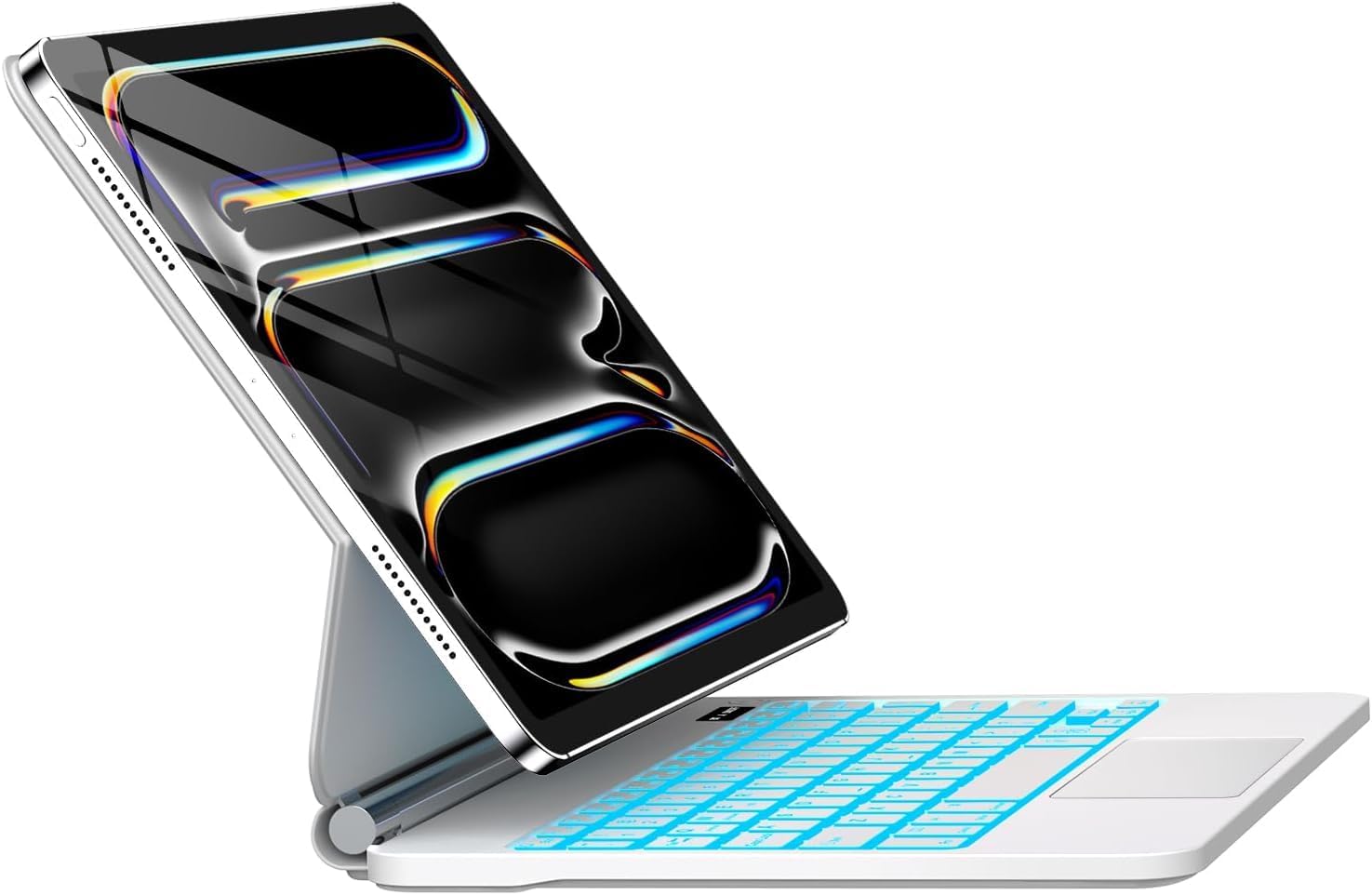 iPad Pro 13 Inch Case with Keyboard - 7 Colors Backlight Magic Style