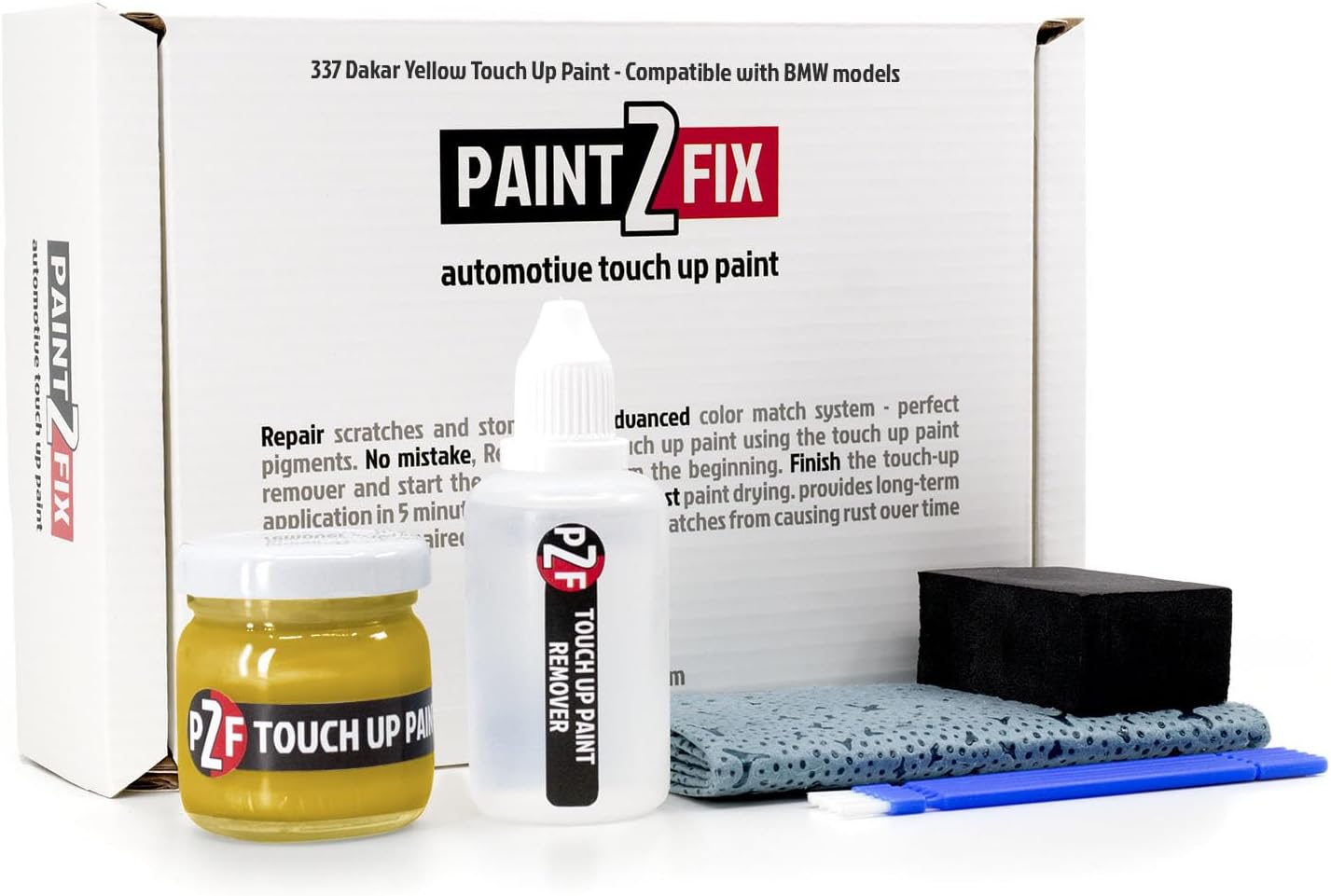 337 Dakar Yellow Touch-Up Paint & Scratch Repair Kit for BMW