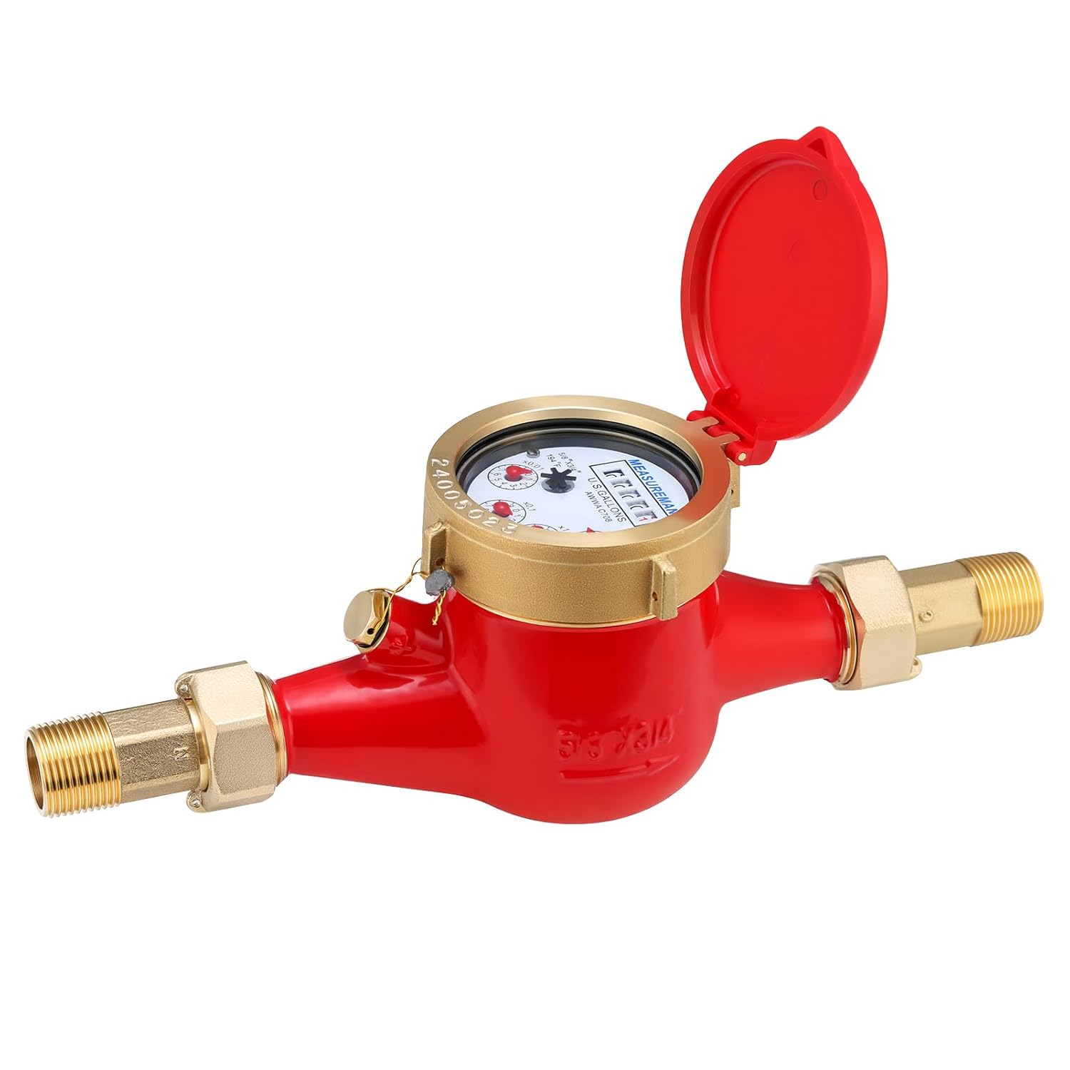 High-Accuracy 3/4in Non-Pulsed Multi-Jet Hot Water Meter
