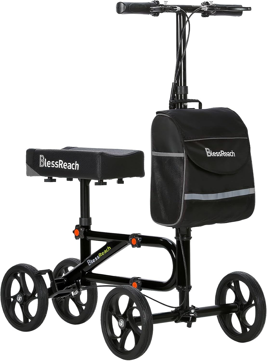 Economy Knee Scooter Steerable Walker for Foot Injuries Compact