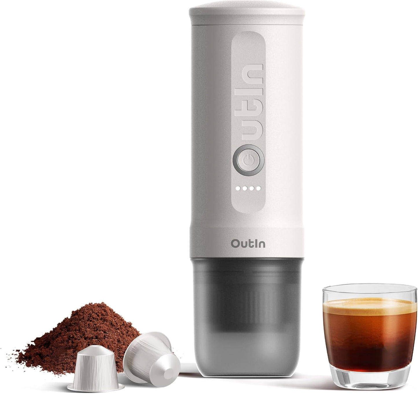 Portable Electric Espresso Machine - On-the-Go Coffee Brewing