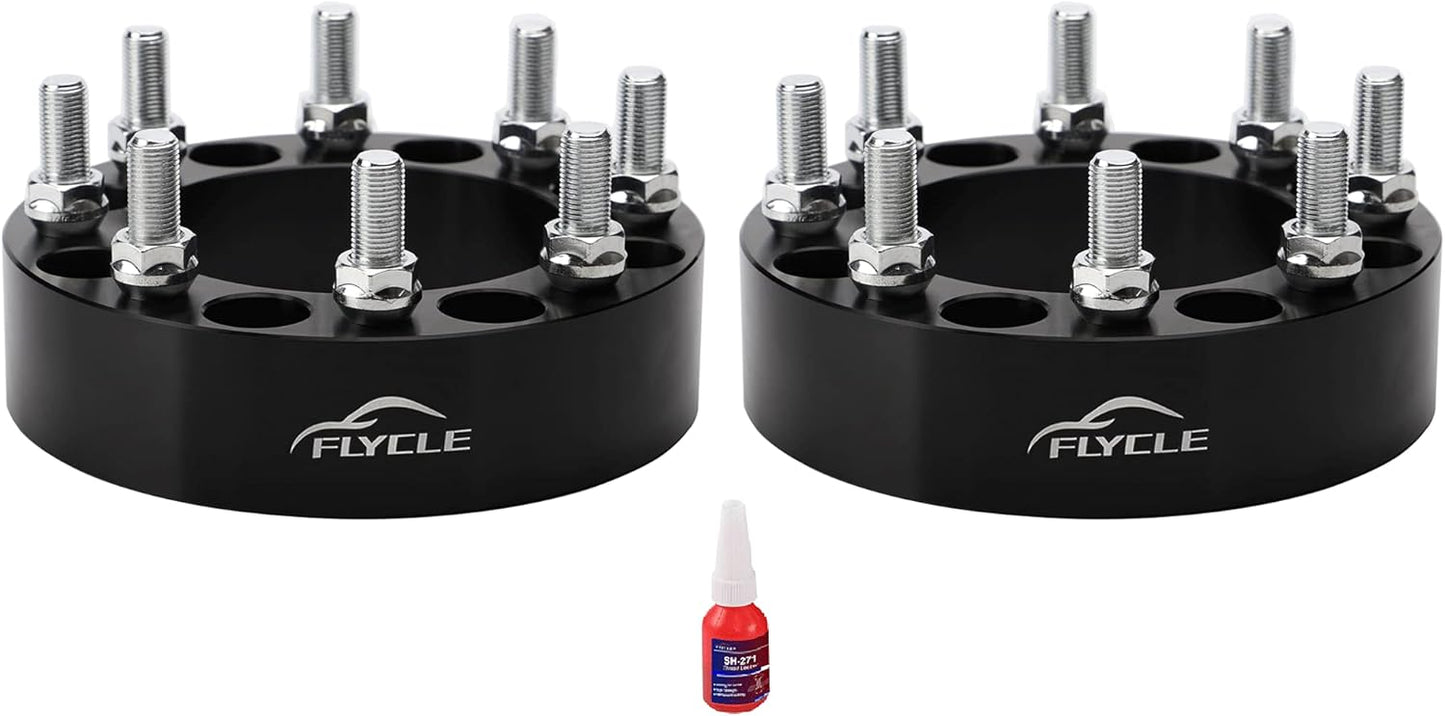FLYCLE 8x6.5 Wheel Spacers 2ft' for Ram 2500 3500 1988-1996 F250