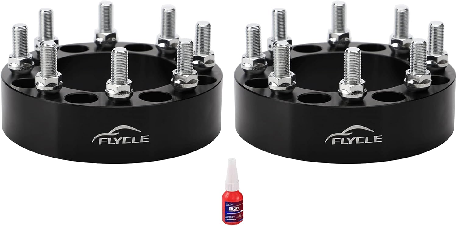 FLYCLE 8x6.5 Wheel Spacers 2ft' for Ram 2500 3500 1988-1996 F250