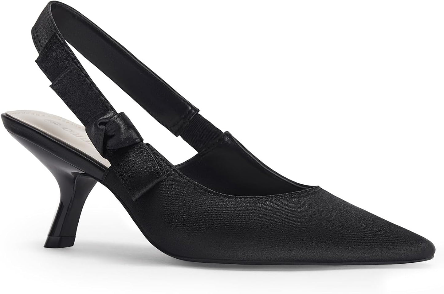 Coutgo Womens Slingback Kitten Heels for Stylish Comfort