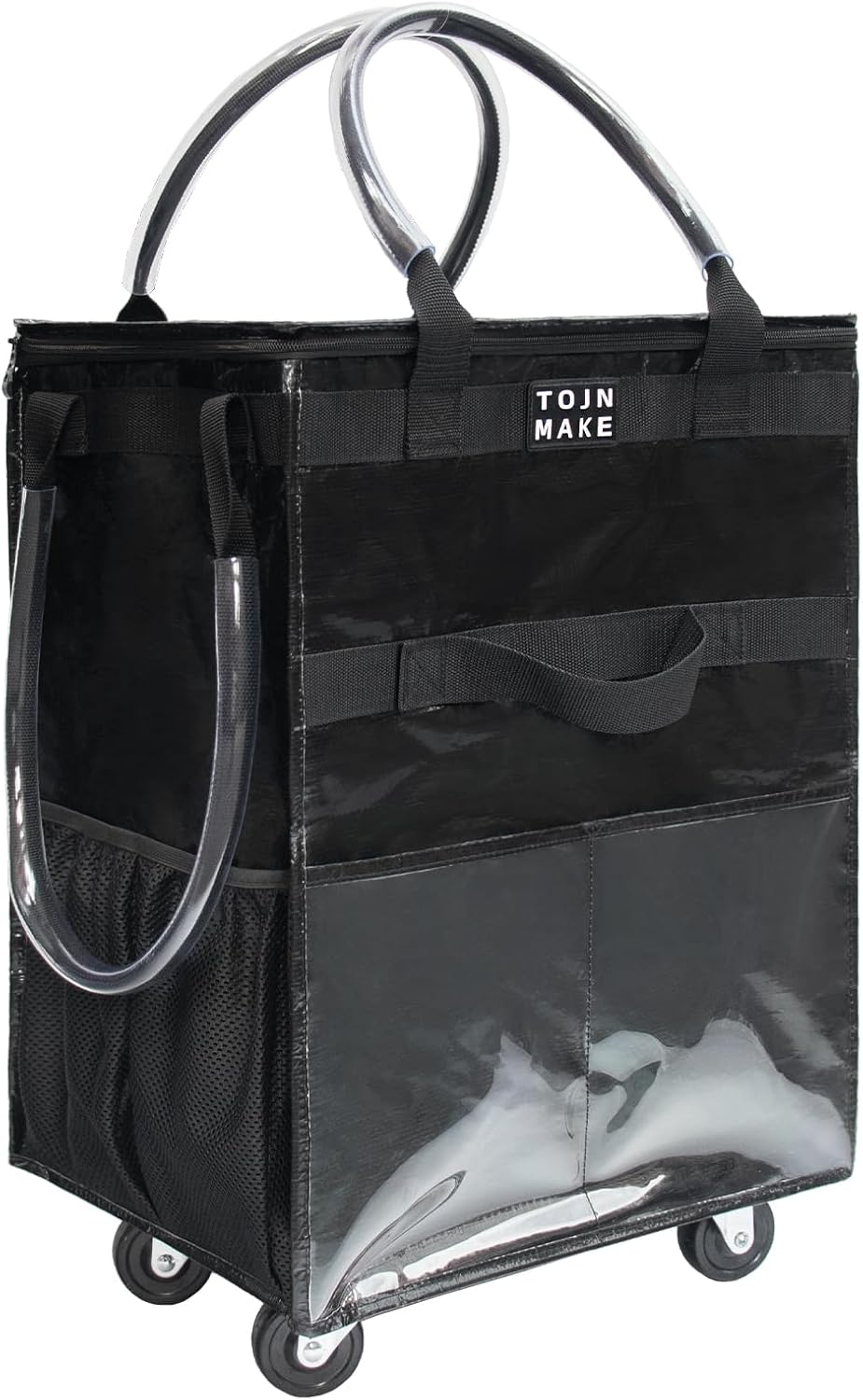 Reusable Grocery Bag with Wheels for Convenient Shopping