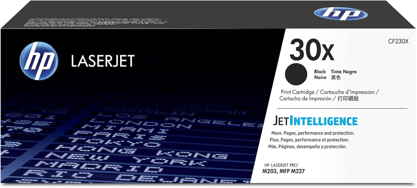 HP 30X Black High-yield Toner Cartridge for LaserJet Pro Series