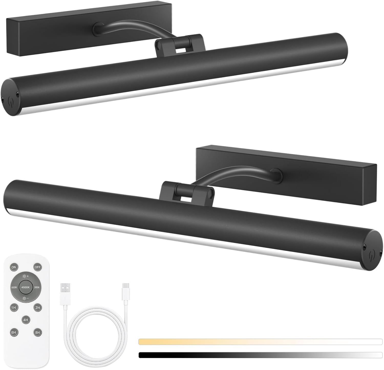 Bridika Picture Lights for Wall with Remote and Dimmable Features