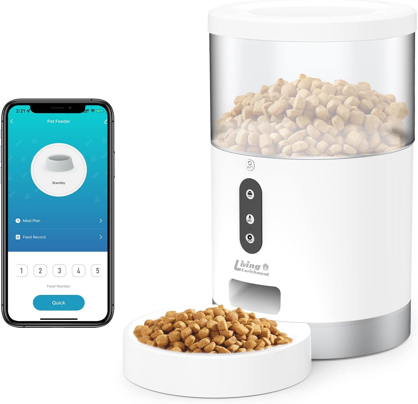 Smart Pet Feeder with Distribution Alerts