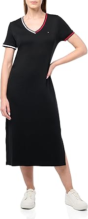 Tommy Hilfiger T-Shirt Short Sleeve Cotton Summer Dresses for Women