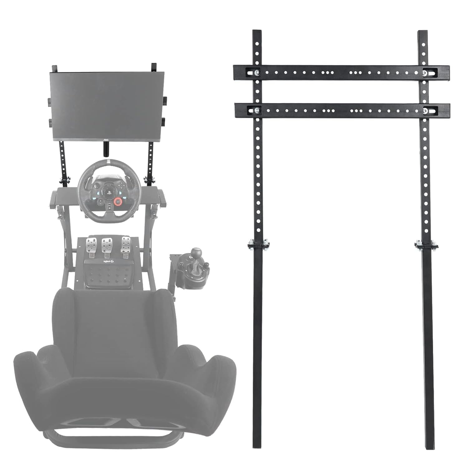 Marada Sim Monitor Stand for 32 to 55 inch Racing Displays