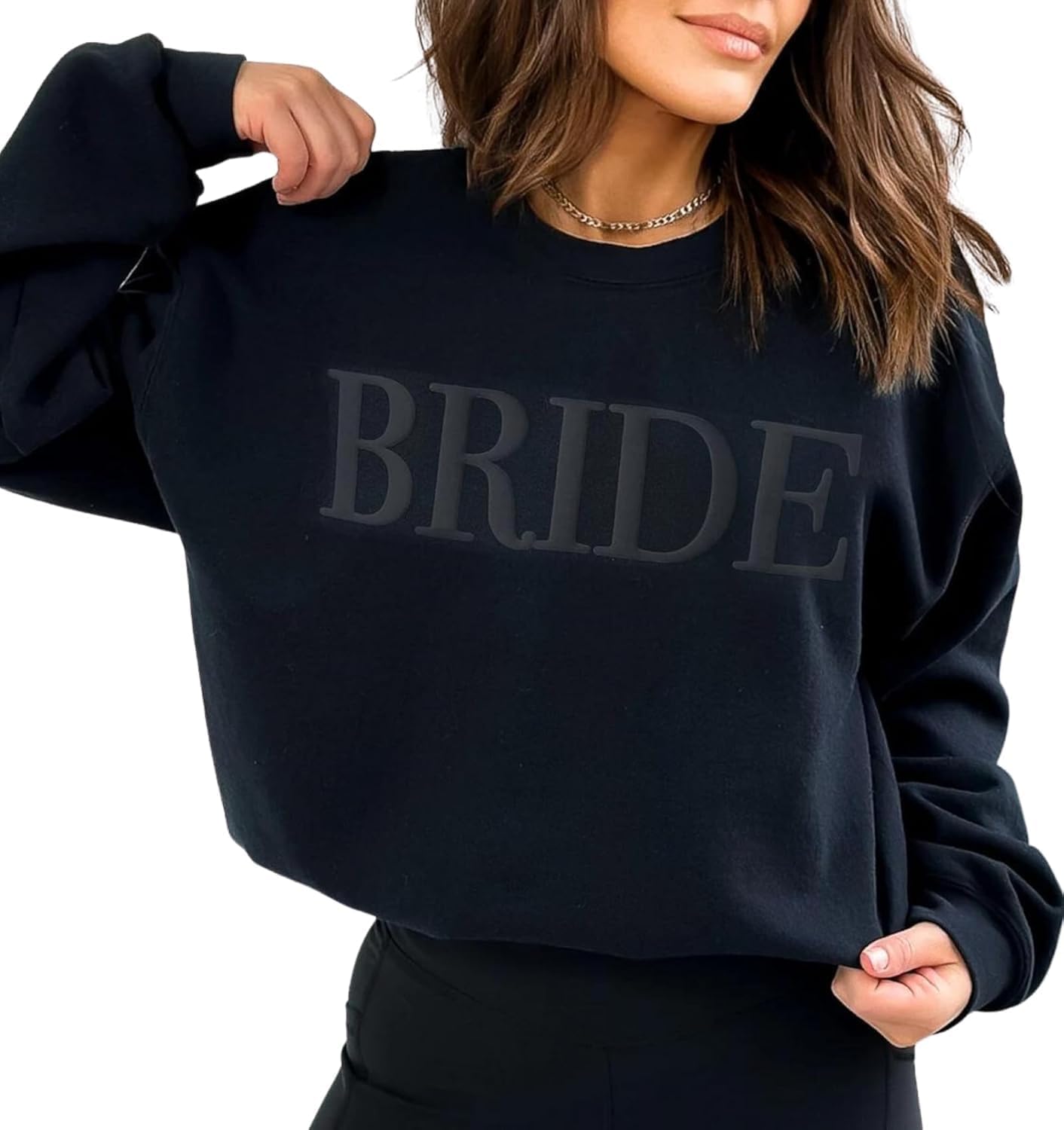 Bride Crewneck Sweatshirt - Stylish Engagement Gift