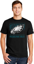 Zubaz NFL Men's Short Sleeve Team Graphic T-Shirt - Bold Team Logo on