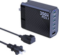 350W USB C Charger 6-Port PD3.1 Fast Charging Station - Compact Power