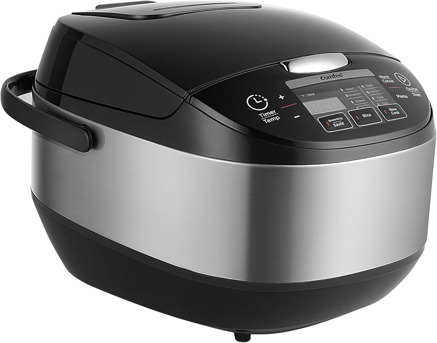 COMFEE' Rice Cooker with Fuzzy Logic and 11 Cooking Presets