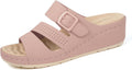 Women Arch Orthotic Comfort Slides - Supportive Everyday Sandals