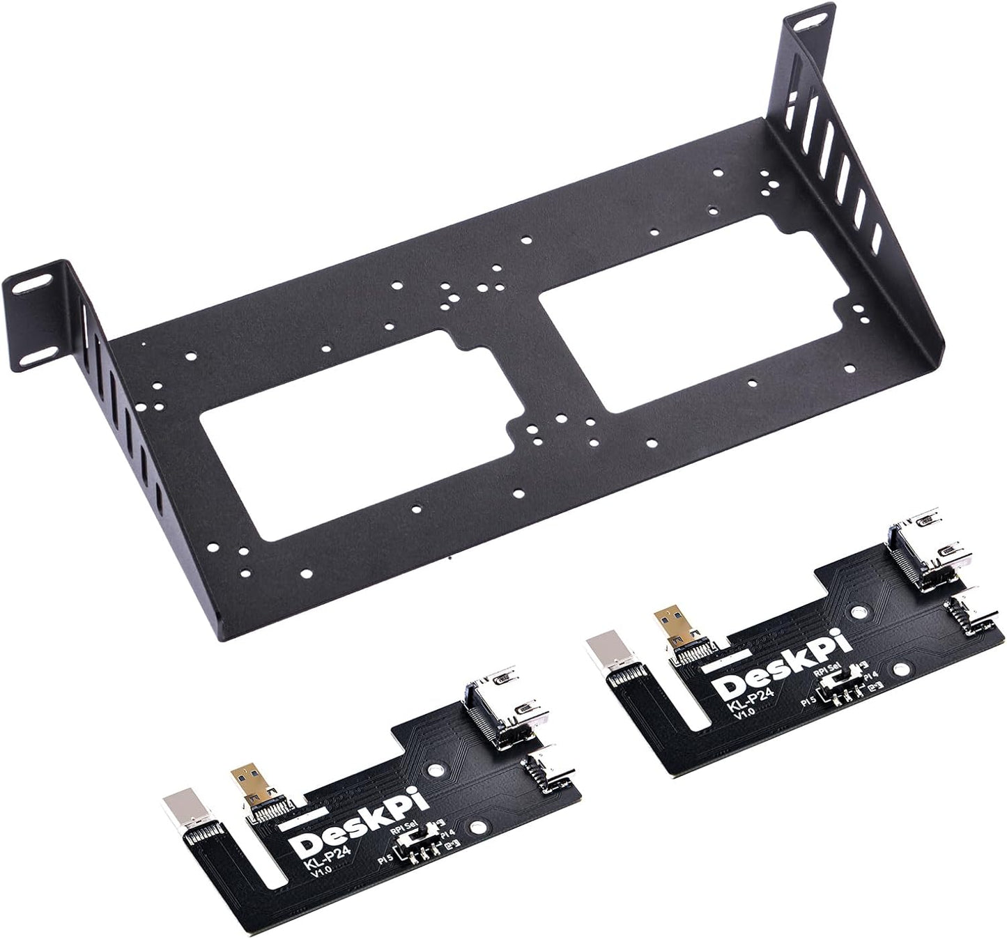 GeeekPi SBC Shelf 10 inch 1U Rack for DeskPi Server Cabinets