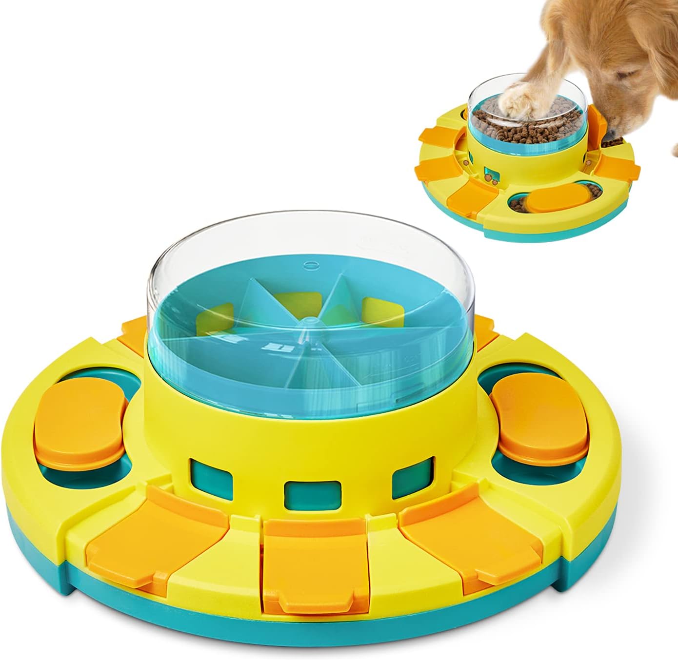 Potaroma Dog Puzzle Toy for IQ Training and Slow Feeding Fun