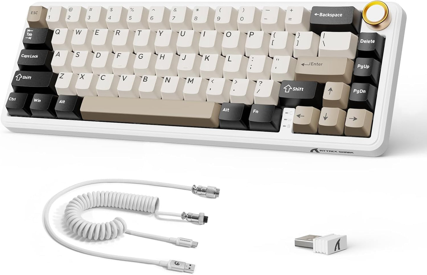 ATTACK SHARK X66 Wireless Mechanical Gaming Keyboard Review