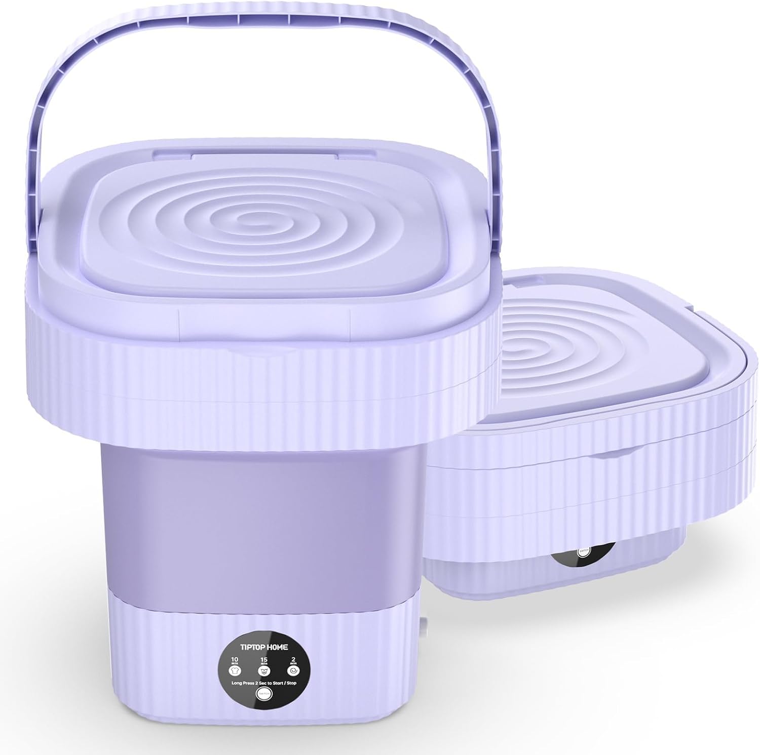SAANTE Mini Turbine Washer: Portable Laundry Powerhouse
