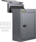 Through The Wall Drop Box Mailbox - Secure Wall-Mount Deposit Box