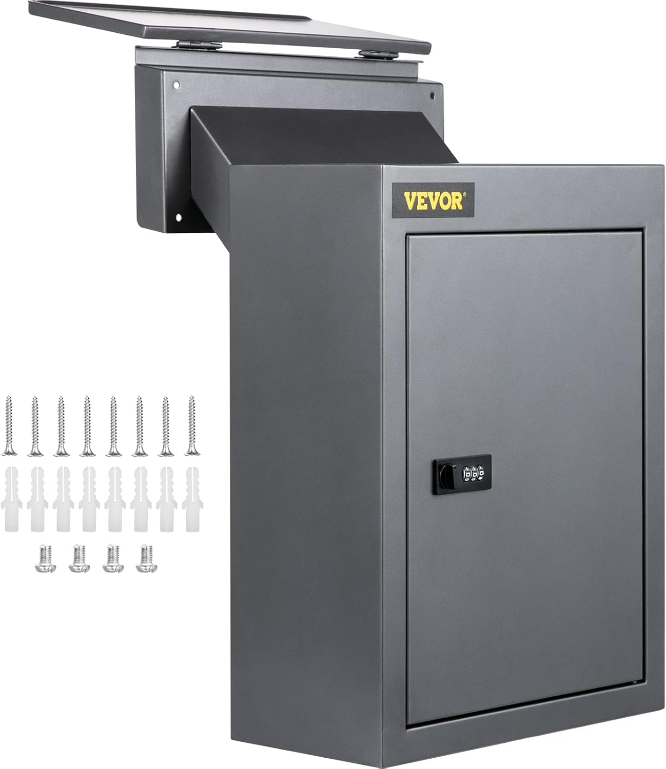 VEVOR Through The Wall Drop Box for Secure Mail Collection