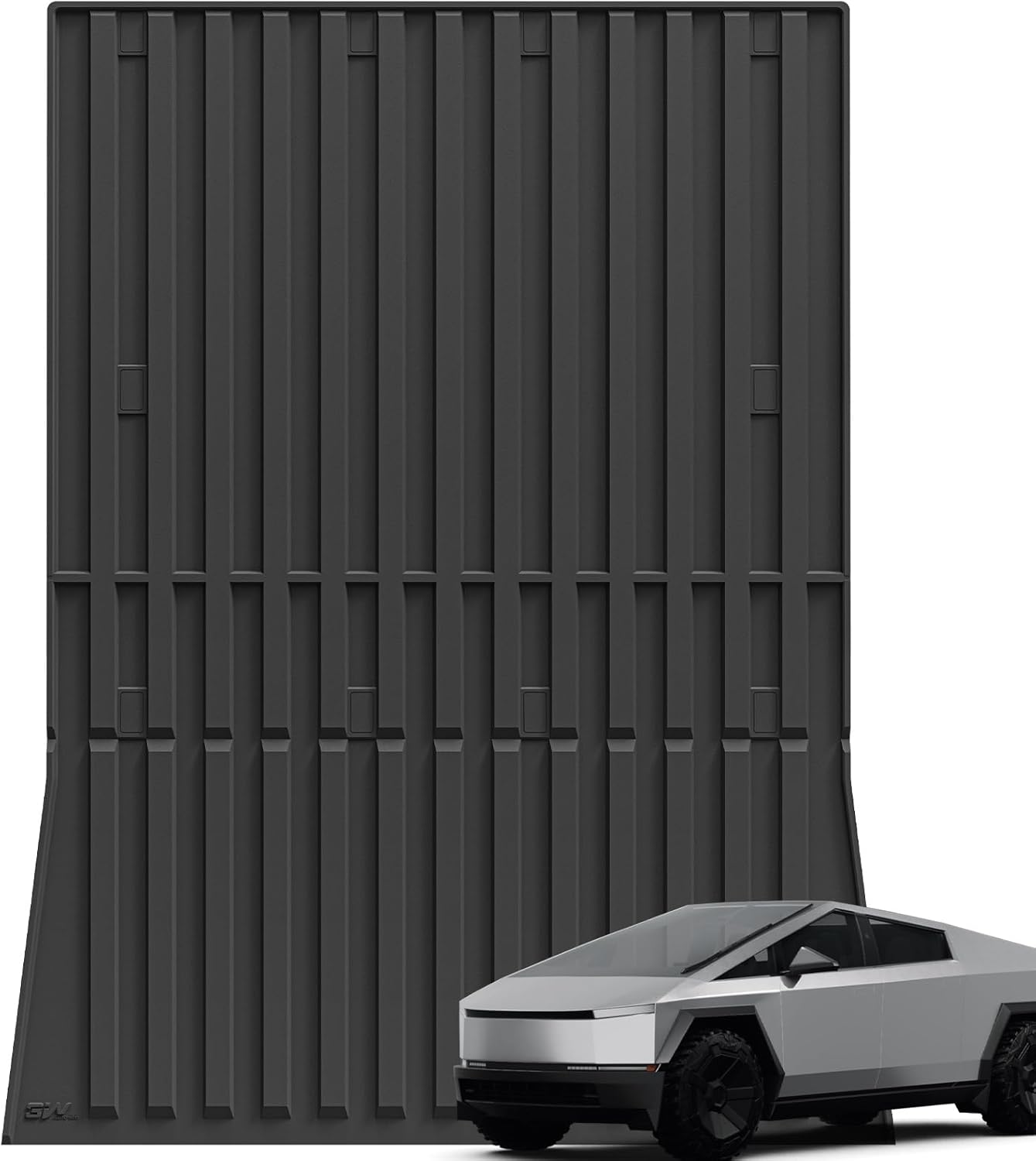 3W Truck Bed Mat for Tesla Cybertruck 2023 2024 2025 - Custom Fit