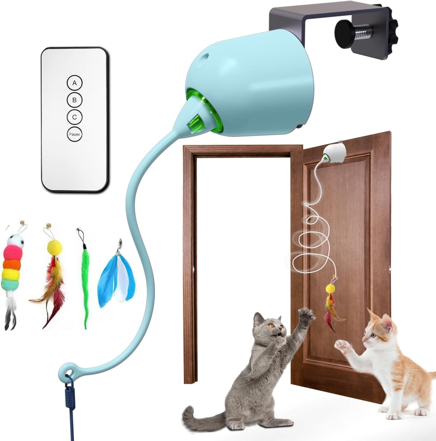 Interactive Cat Toys for Indoor Fun with Rechargeable Features