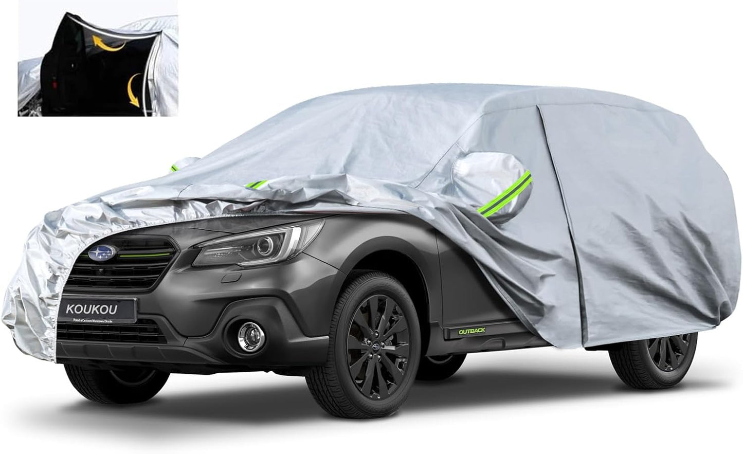 KouKou SUV Car Cover Waterproof All Weather Protection for SUVs