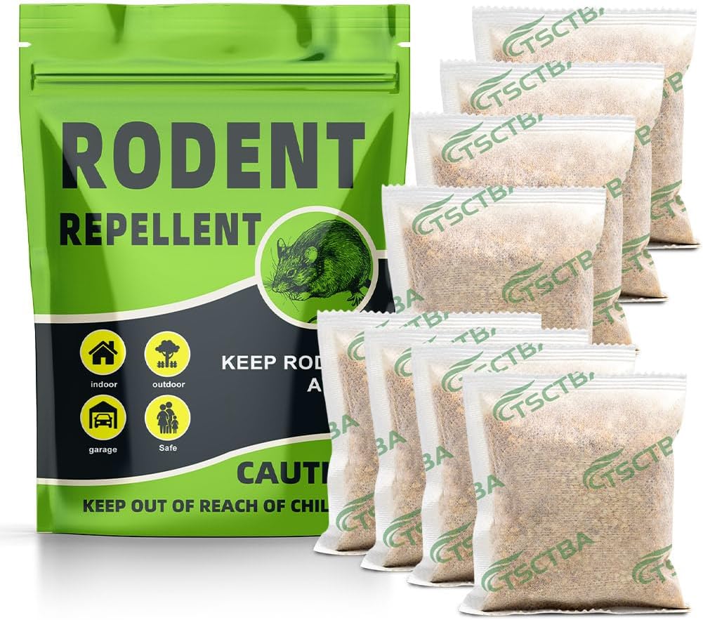 Peppermint Rodent Repellent Pouches - 8 Pack