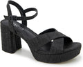 Kenneth Cole REACTION Reeva Platform Heeled Sandal - Dressy Comfort