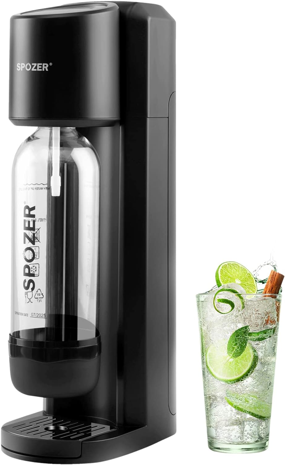 Spozer Soda Maker: Fizzy Water in Seconds!