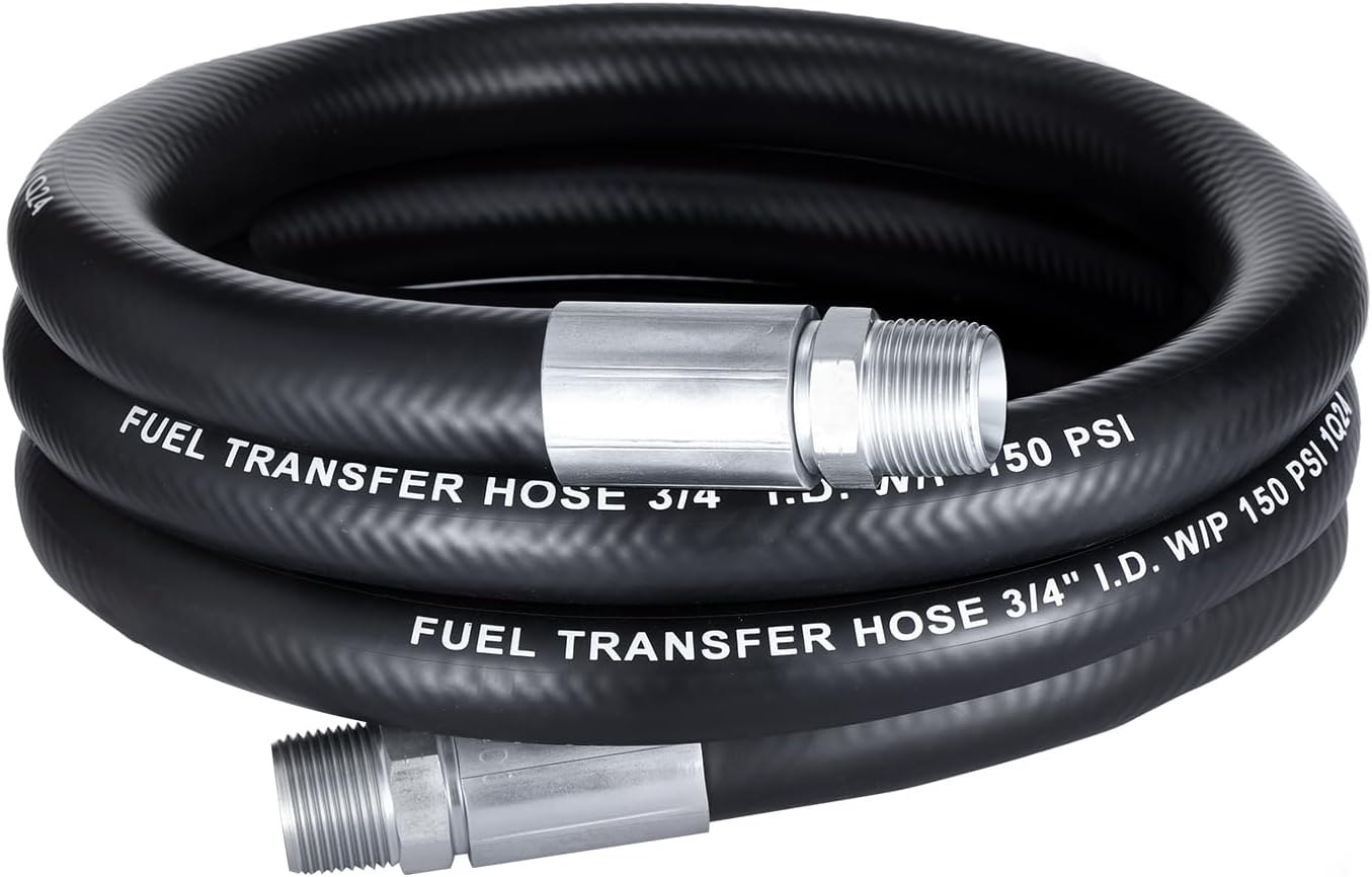 EVIL ENERGY 3/4in Fuel Transfer Hose 10FT for Diesel and Gasoline