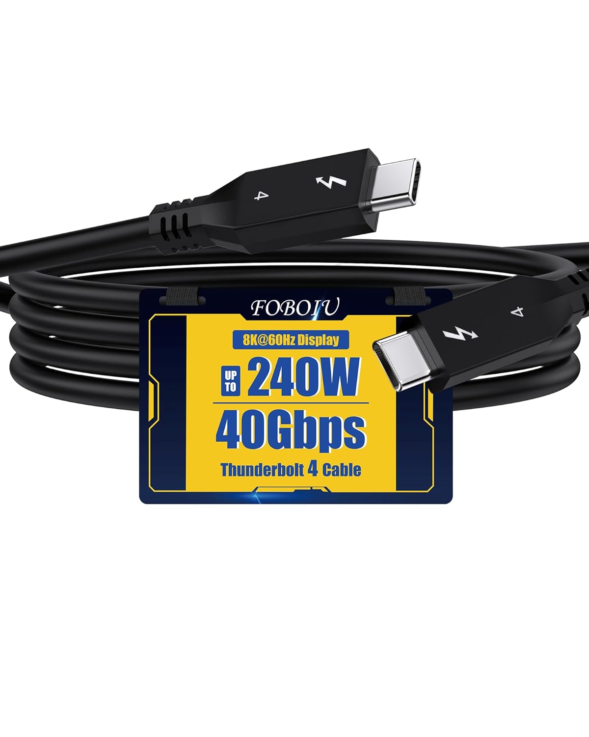 Ultra-Fast 8K Data Transfer Cable for Apple & Samsung