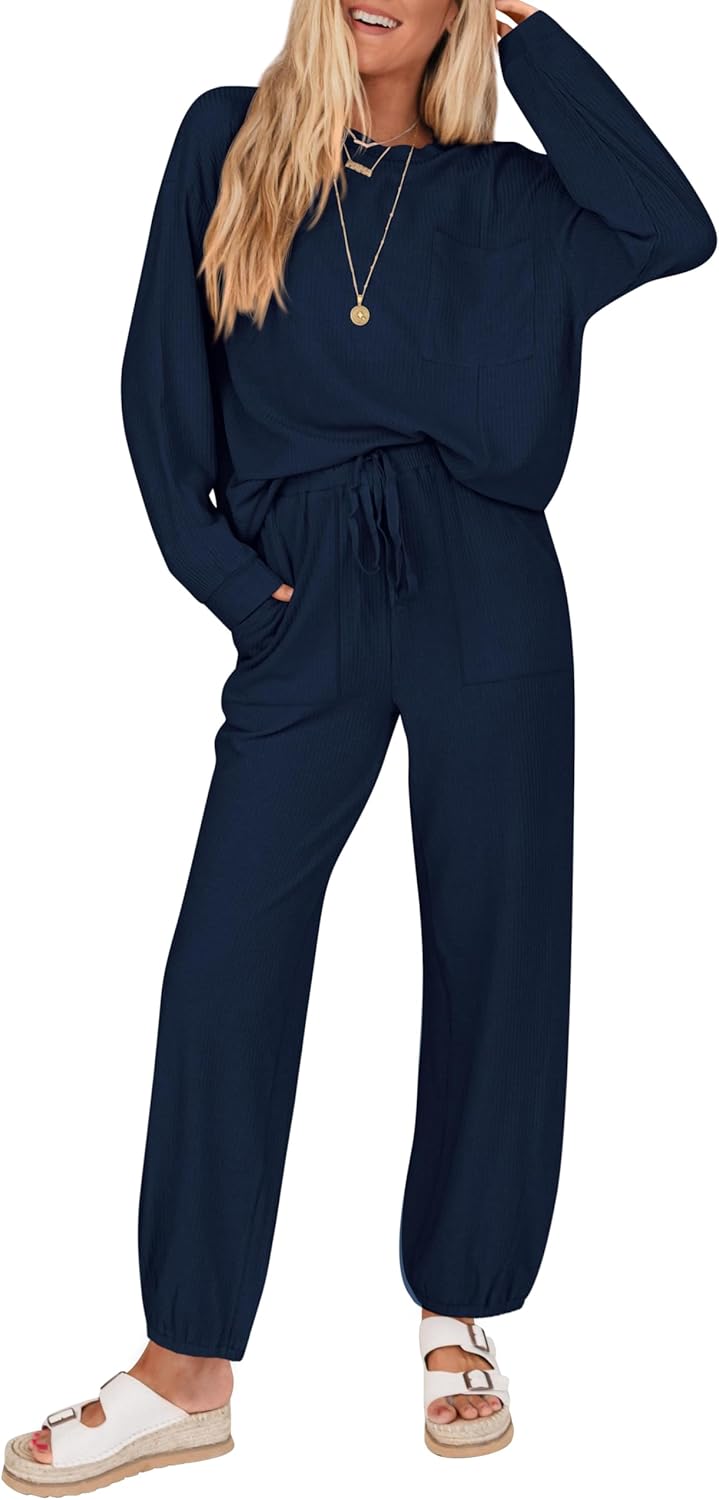 KIRUNDO Lounge Sets for Women: Comfy Travel Outfits 2025