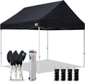 10x10 Pop Up Canopy Tent Party Tent - Heavy Duty Roller Bag