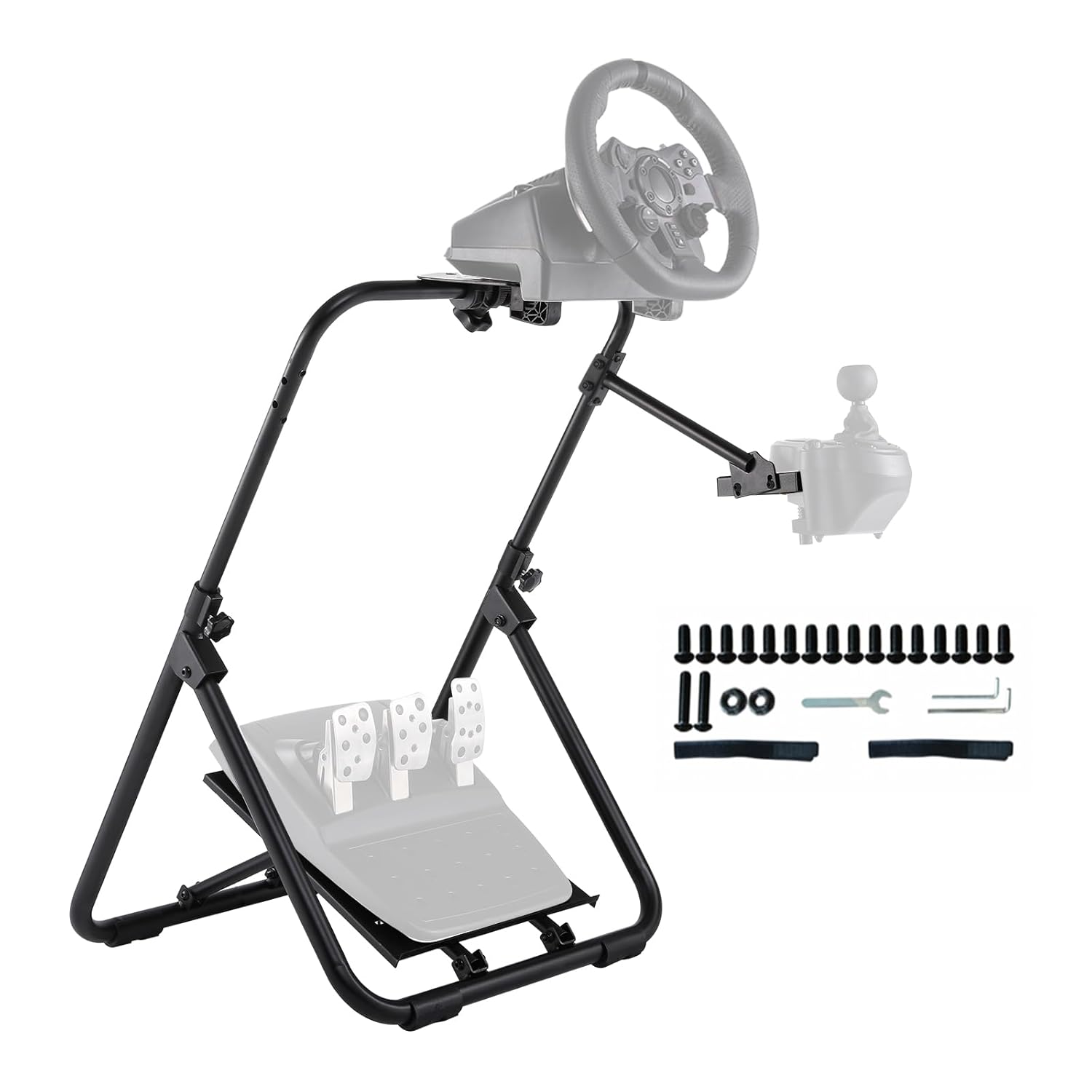 Grefinity Foldable Racing Wheel Stand for Ultimate Gaming Fun