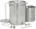 Bayou Classic 32-qt Stainless Turkey Fryer - Multiuse Stockpot