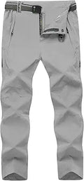 Men's Hiking Pants Quick-Dry Waterproof Outdoor Pants - Lightweight