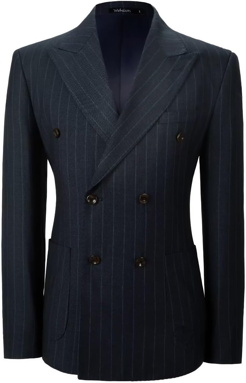 Mens Suit Jacket Slim Fit Blazer for Business and Casual Wear