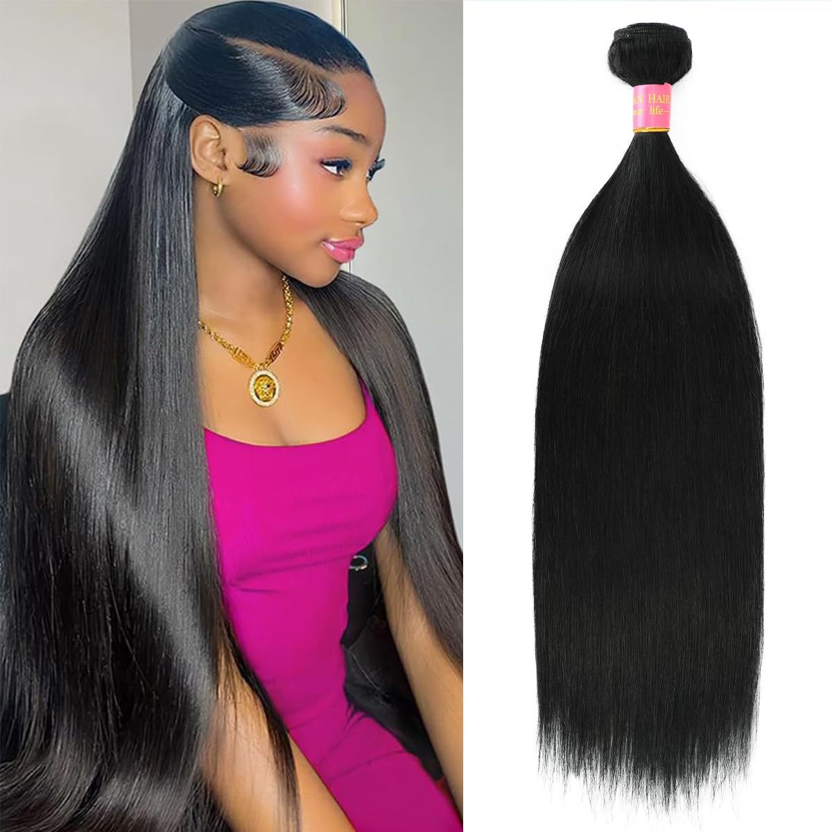 16 Inch Human Hair Straight Bundles for Stunning Styles