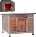 Cat House Outdoor Dog House with Insulation Liner - Winter Shelter