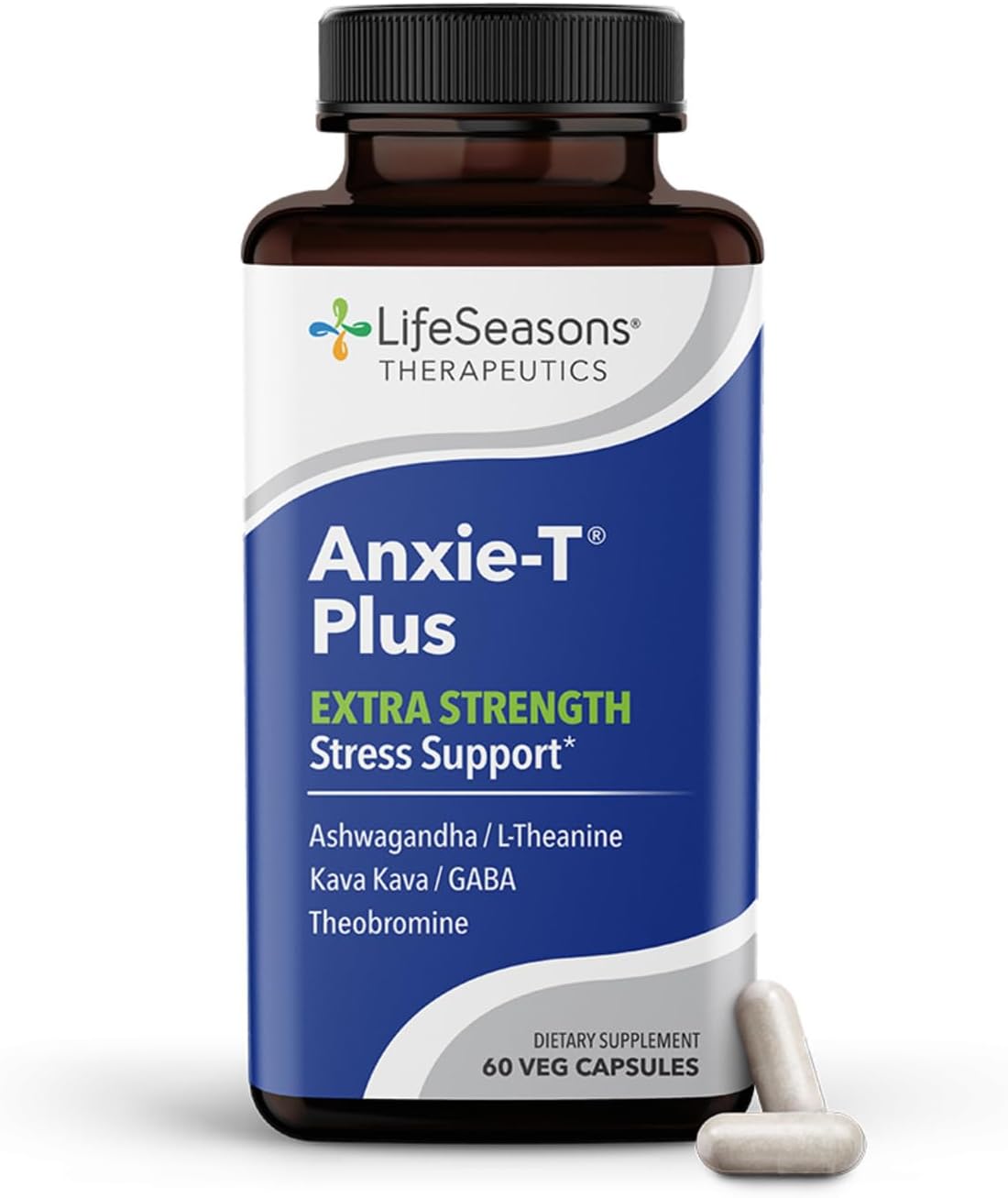 Anxie-T Plus Stress Relief Supplement for Mood & Focus