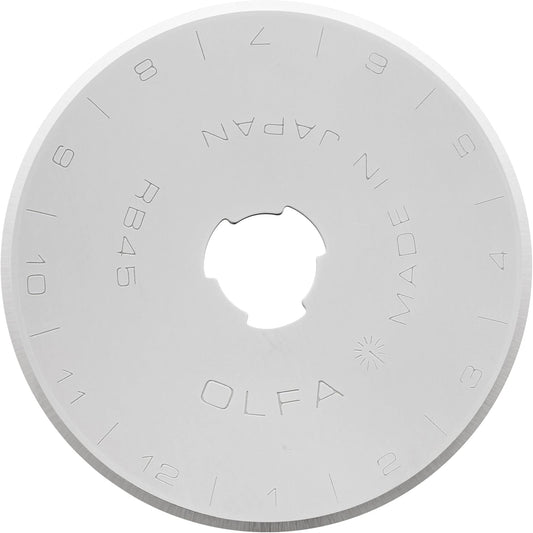 OLFA 45mm Rotary Cutter Replacement Blades for Crafts